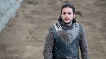 Kit Harington we łzach na planie 