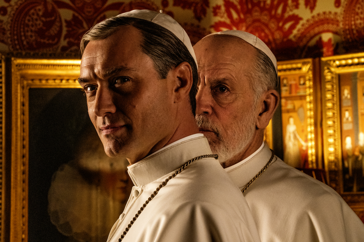 Nowy papież Jude Law John Malkovich