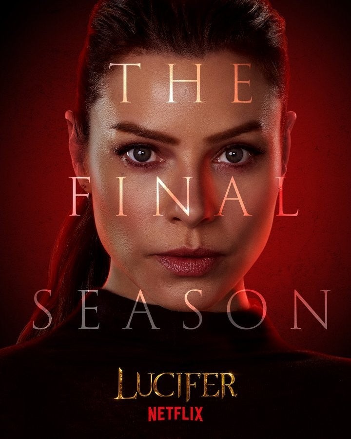 Lucyfer sezon 6 plakat Lauren German Chloe