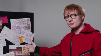 Ed Sheeran chce dołączyć do szajki Profesora. Zobaczcie casting piosenkarza do 