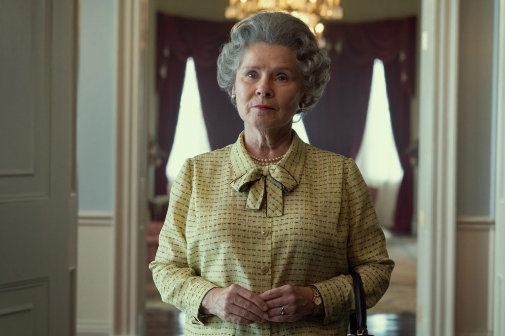 The Crown Imelda Staunton śmierć królowej kulisy