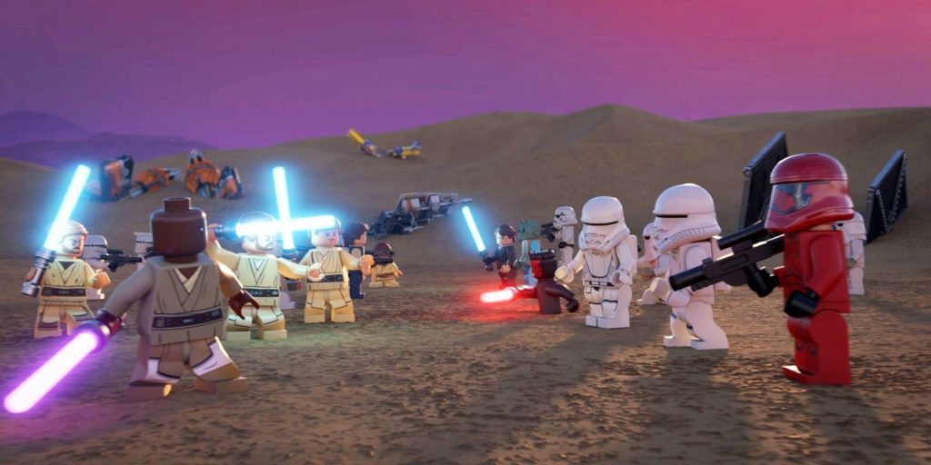 Disney+ lego star wars lista dostępne animacje czolo