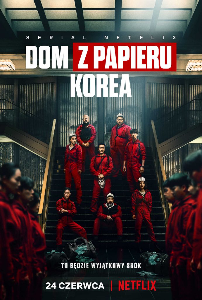 Dom Z Papieru Korea zwiastun Netflix