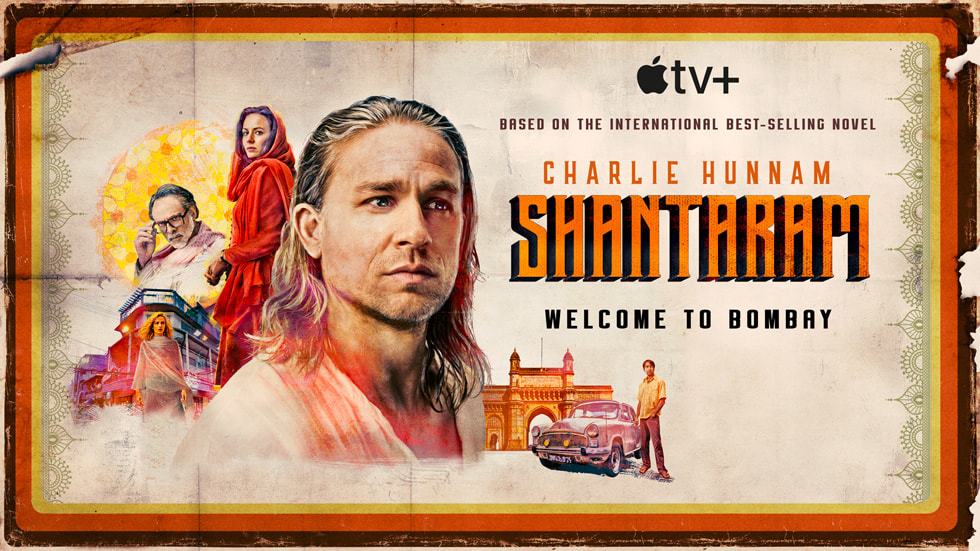 shantaram serial apple tv+ zwiastun charlie hunnam