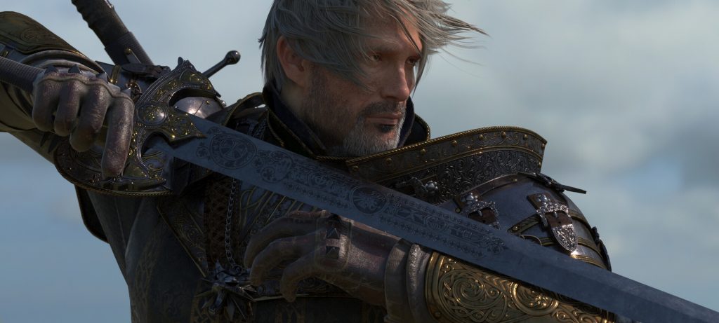 Wiedźmin Mads Mikkelsen jako Geralt fanarty Wonki Cho2