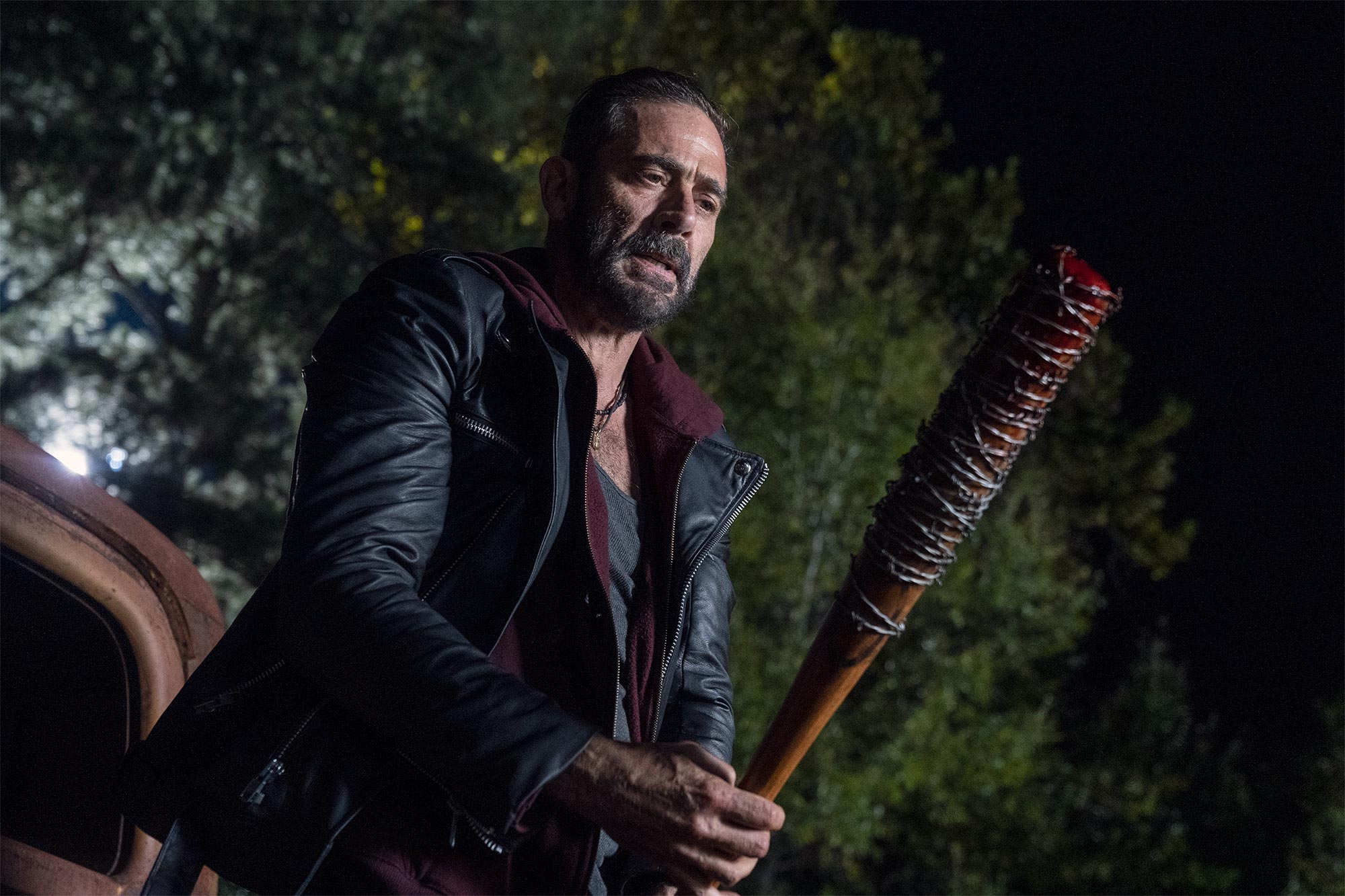 The Walking Dead sezon 11 Jeffrey Dean Morgan Norman Reedus pamiątki z planu