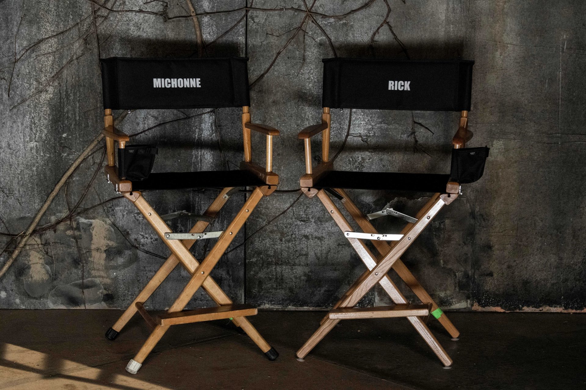 The Walking Dead Rick i Michonne zdjęcia zza kulis