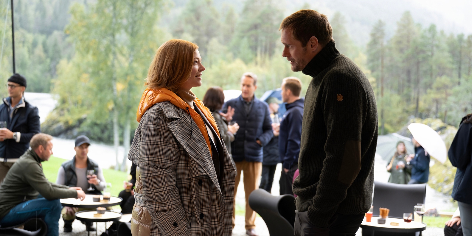 Shiv piła whisky i wciągała kokę z Matssonem? Fani "Sukcesji" są zaniepokojeni, ale czy mają powody?