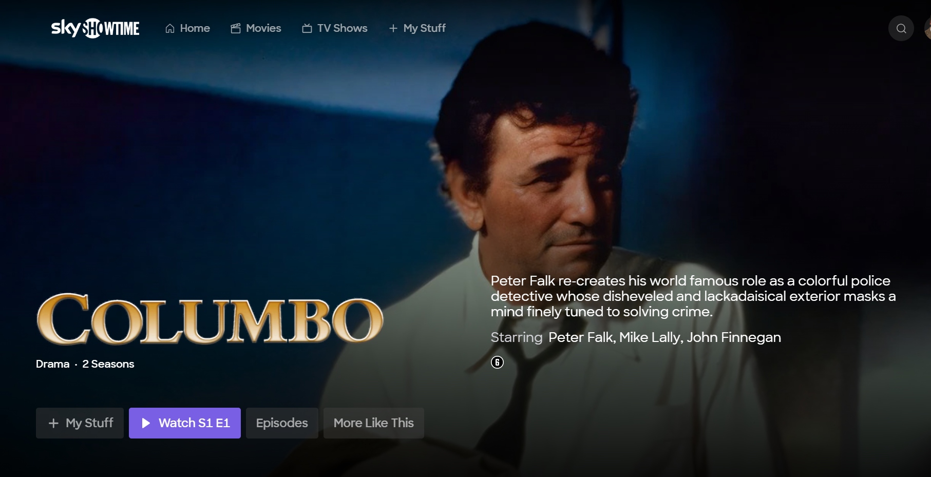 columbo gdzie obejrzeć  serial online