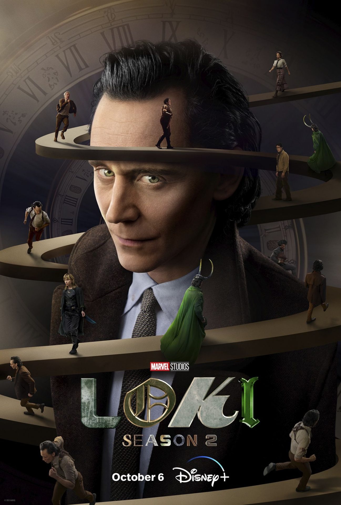 loki sezon 2 plakat sztuczna inteligencja