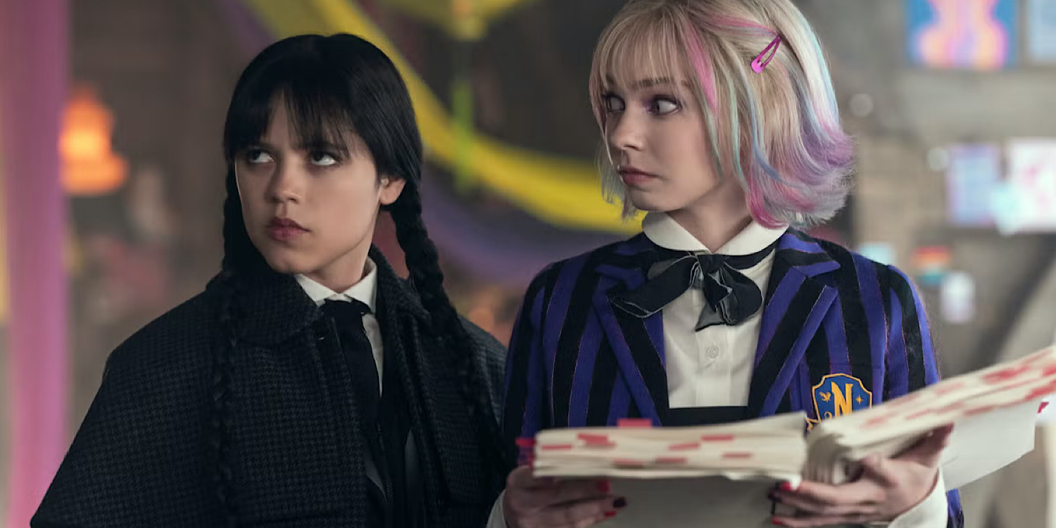 Co dzieje się z Enid i Wednesday w 2. sezonie? Gwiazda wyjaśnia, skąd ten konflikt i co będzie dalej