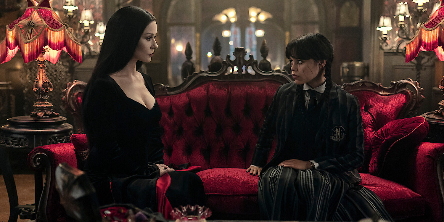 "Wednesday" – ta scena z 2. sezonu przypomniała o kultowej roli gwiazdy. Twórcy mówią, skąd pomysł