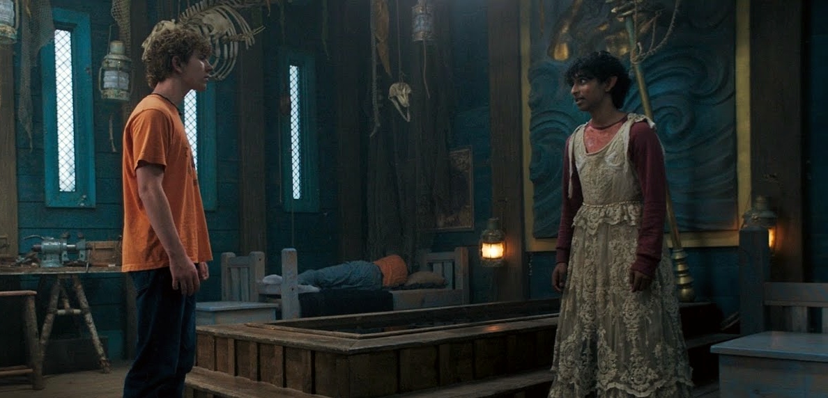 percy jackson sezon 2 najtrudniejsze sceny kulisy