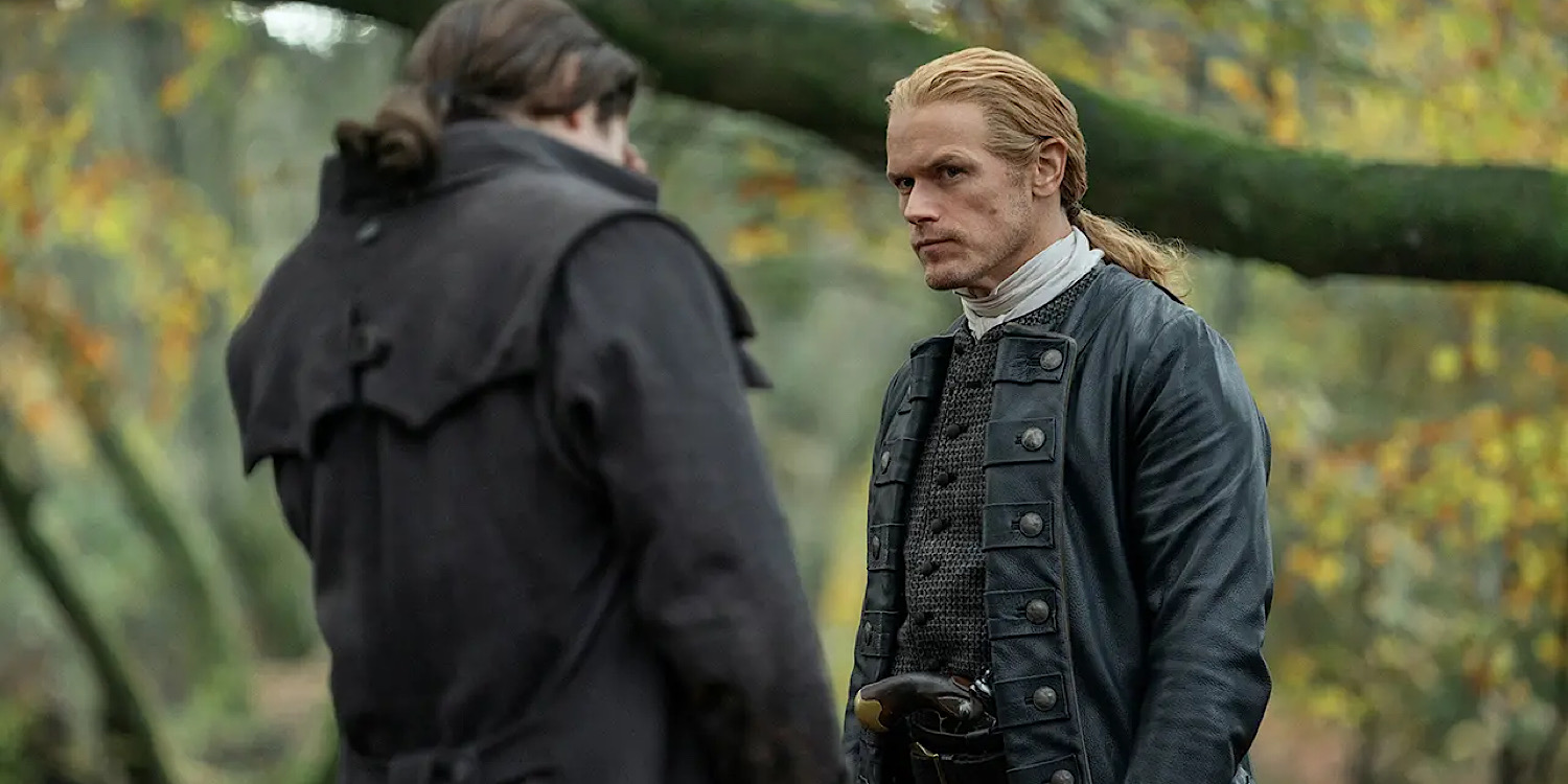 W 8. sezonie "Outlander" dobrodusznie nabija się z Jamiego – a Caitriona Balfe wprost uwielbia ten wątek