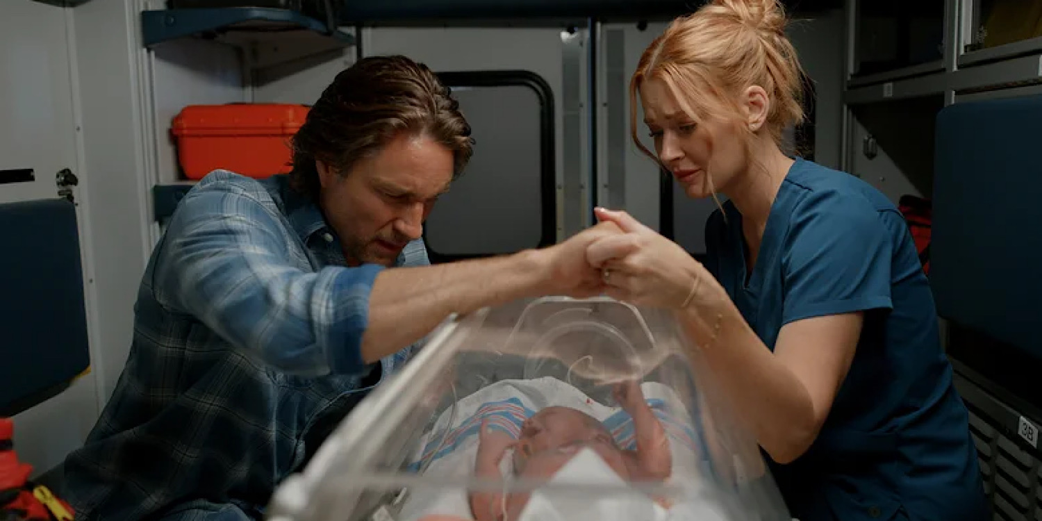 "Virgin River" – jak ma na imię dziecko Jacka i Mel? Gwiazda serialu najwyraźniej już się z tym wygadała