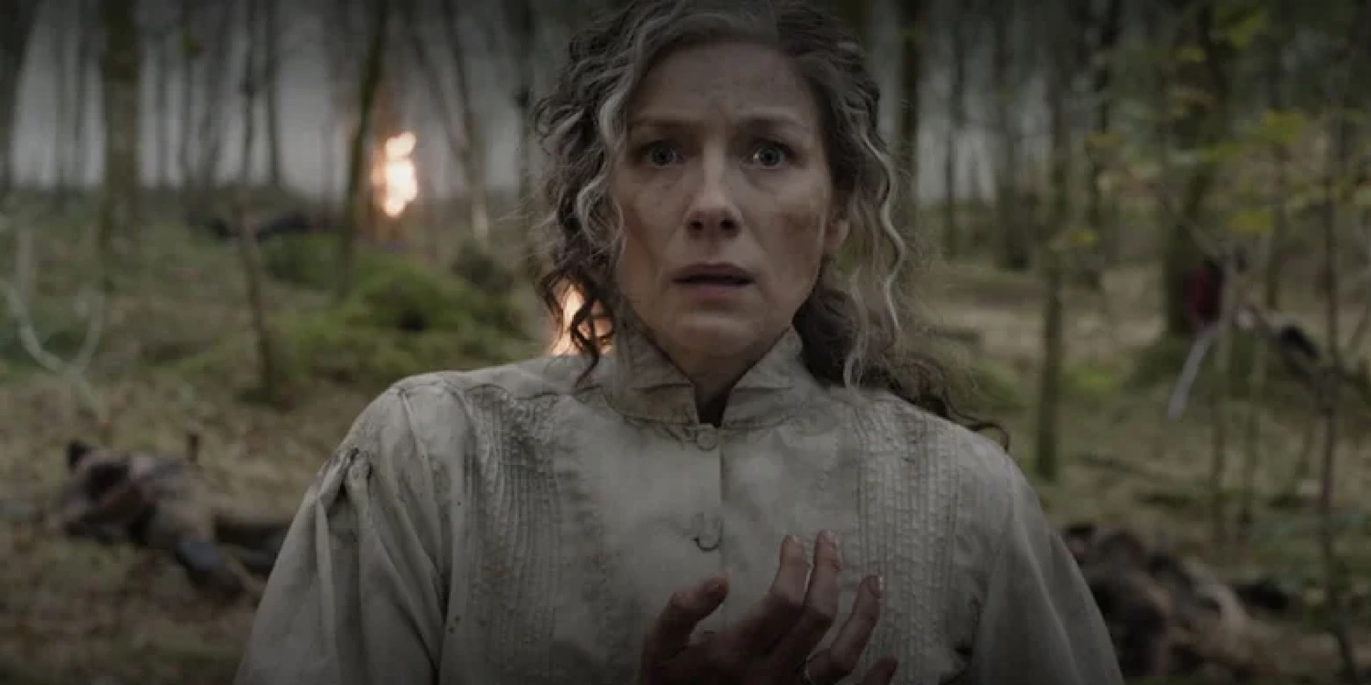 "Outlander" – skąd ta reakcja Claire? Wyjaśniamy zakończenie i nawiązanie do dawnego odcinka